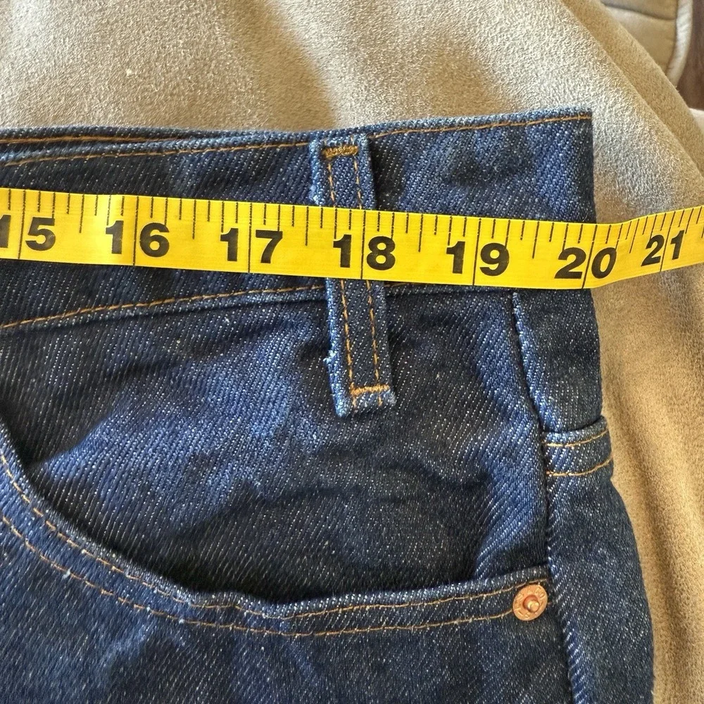 Vintage Levis 517 Jeans 42x30 Fit 40x30 Orange Tab Dark Denim Bootcut 20517-0217